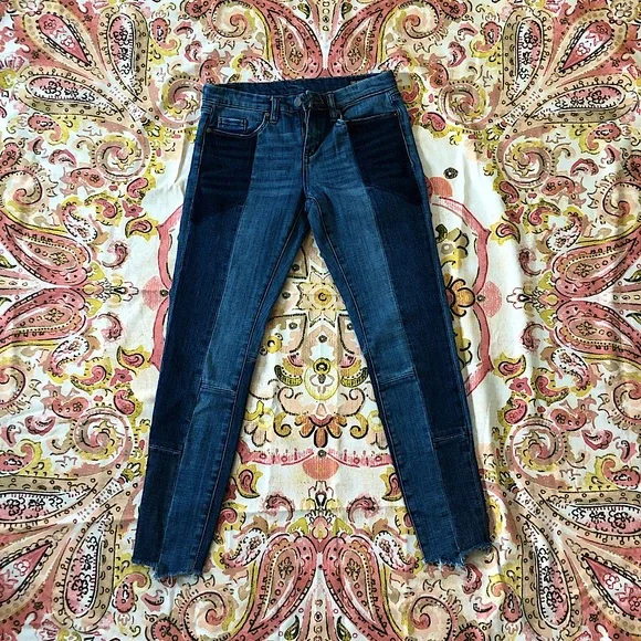 Anthropologie Blank NYC Skinny Crop Jeans - Picture 1 of 5